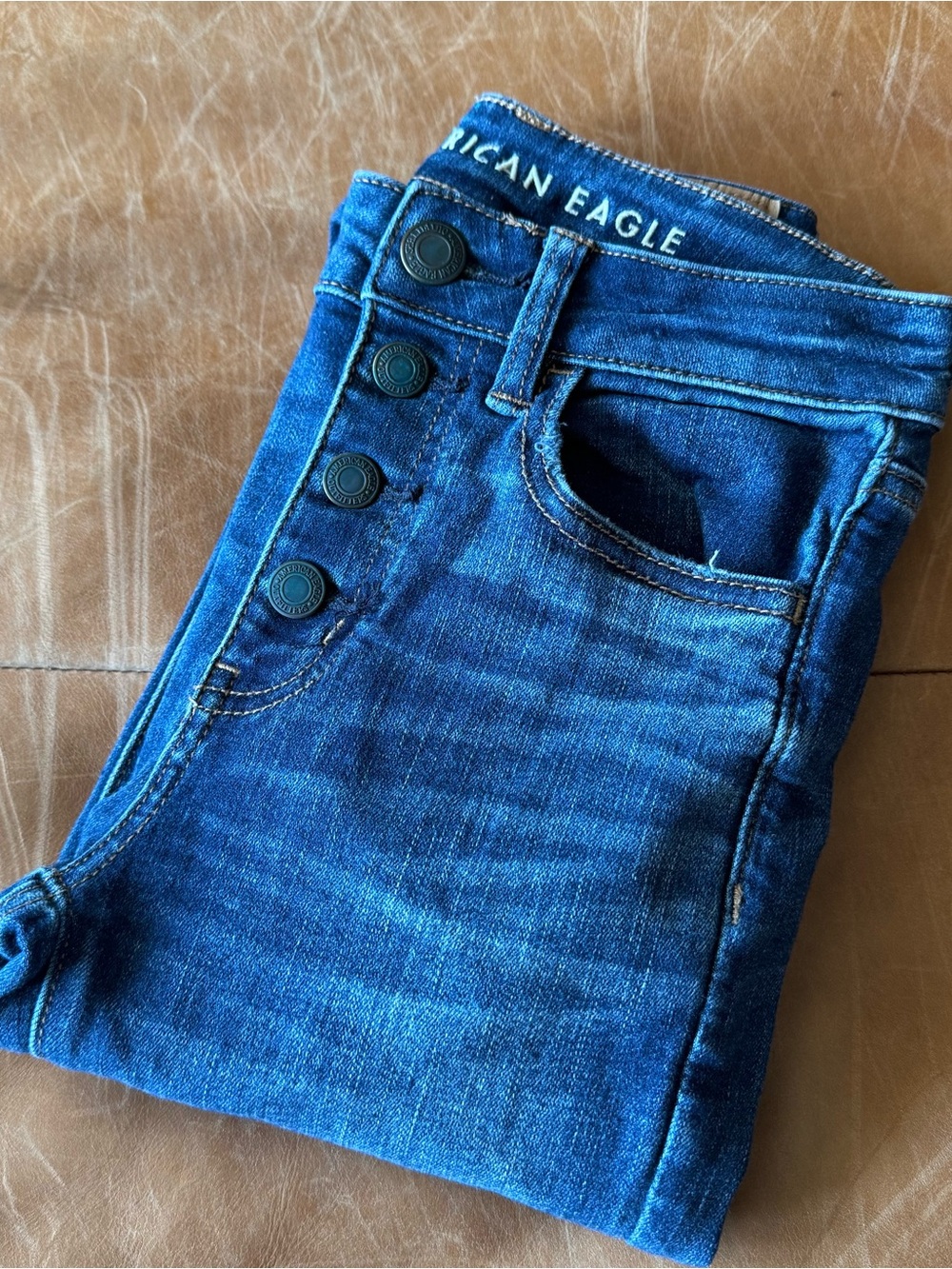 American Eagle High Rise Jegging Crop
